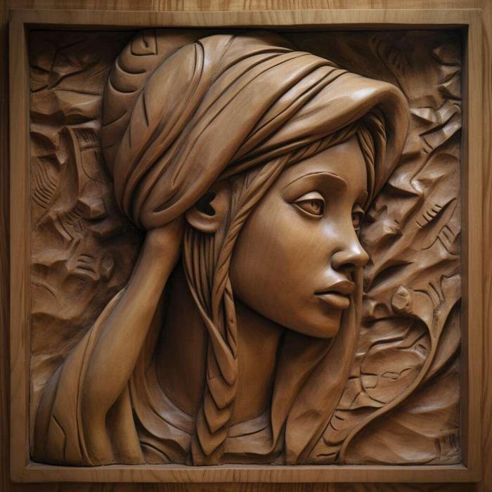 نموذج ثلاثي الأبعاد لآلة CNC 3D Art 